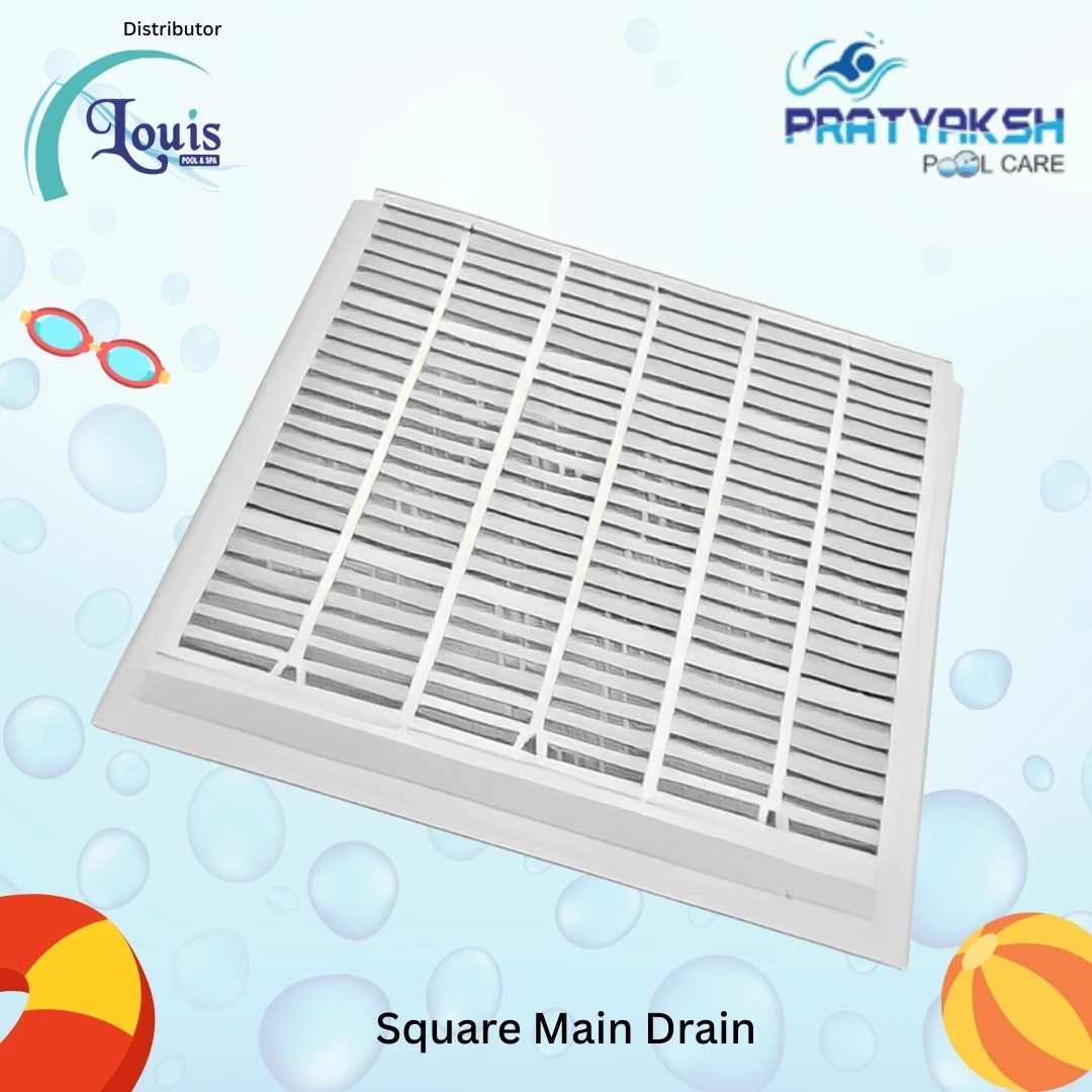 Square Main drain